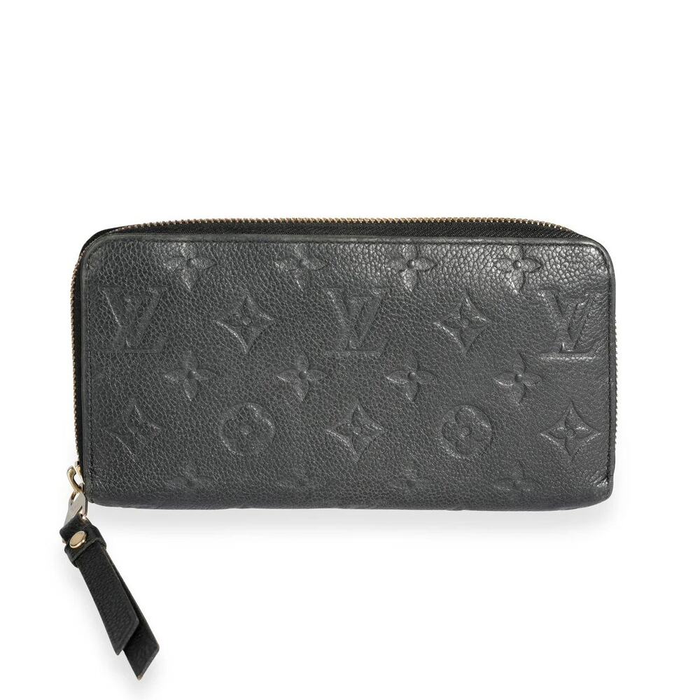 Louis Vuitton Zippy Wallet black leather Wallet